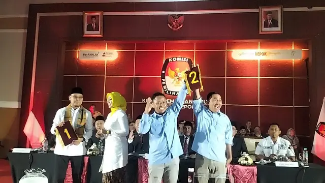 Survei Pilkada Depok: Supian-Chandra 49,38%, Imam-Ririn 31,12% - Pemilu berita69.org