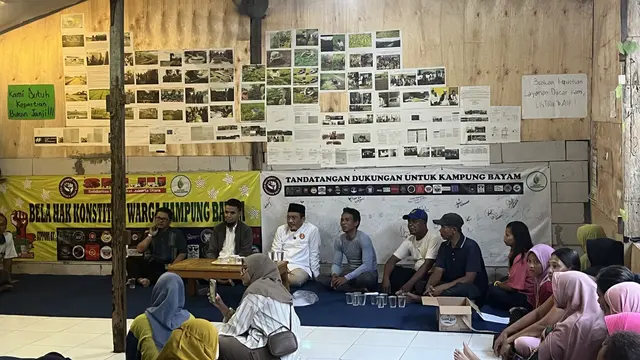 Suswono Temui Warga Kampung Bayam, Janji Carikan Solusi Konflik Hunian - Pemilu berita69.org