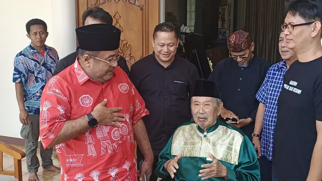Temui Eks Wagub Eddie Marzuki, Rano Karno Sebut Minta Doa dan Dukungan - Pemilu berita69.org