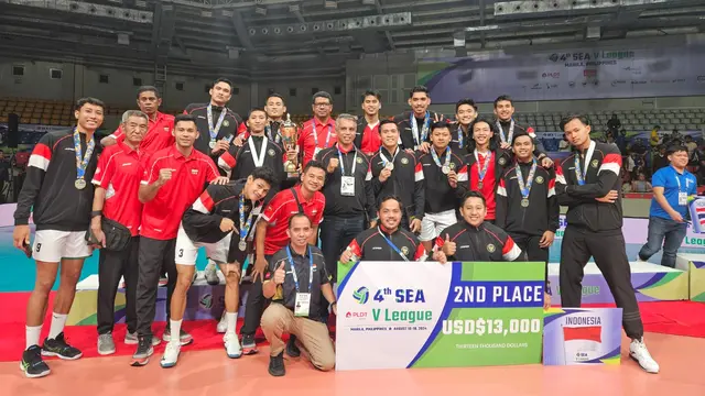 Timnas Voli Indonesia Jadi Runner-up 4th SEA V League 2024 Putaran Pertama - Bola berita69.org