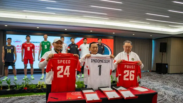 Timnas Voli Indonesia Punya Jersey Baru, Dipakai di Kejuaraan Voli Asia U-20 2024 - Bola berita69.org
