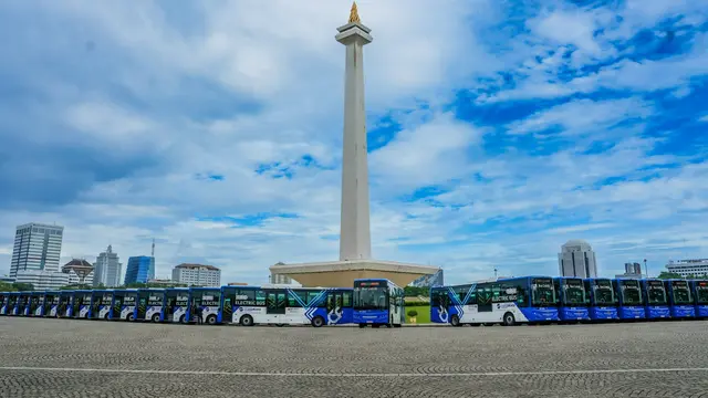 Transjakarta Luncurkan 200 Bus Listrik untuk Capai Target Kurangi Emisi Karbon - News berita69.org