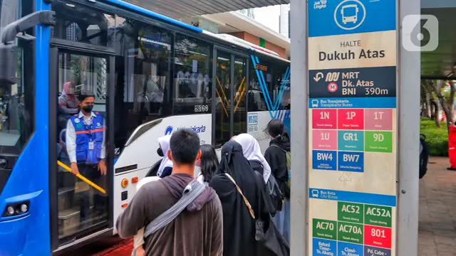 Transjakarta Modifikasi Layanan di 19 Rute Saat Pesta Rakyat HUT ke-80 RI - News berita69.org