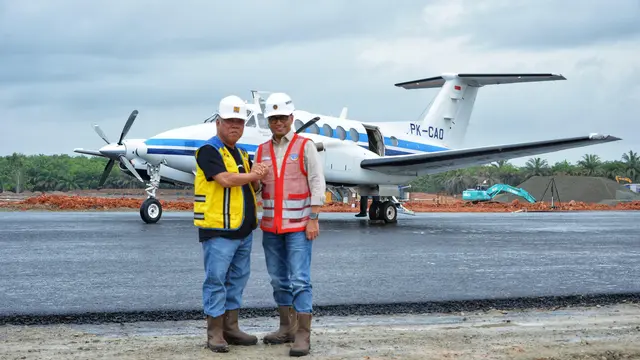 Uji Coba Bandara IKN Bagus, Menteri PUPR: Pilot Rasakan Aspalnya Menggigit - News berita69.org
