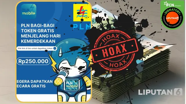 Viral Pembagian Token Listrik Gratis, Simak Penjelasan PLN - Cek Fakta berita69.org
