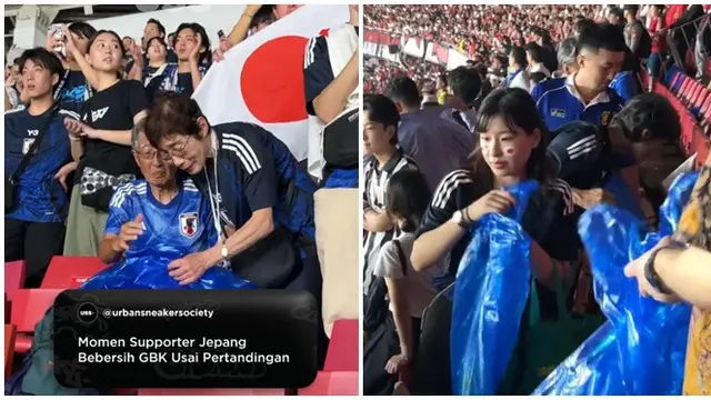 Viral Suporter Timnas Jepang Bersihkan GBK Usai Pertandingan, Sudah Jadi Kebiasaan - Hot berita69.org