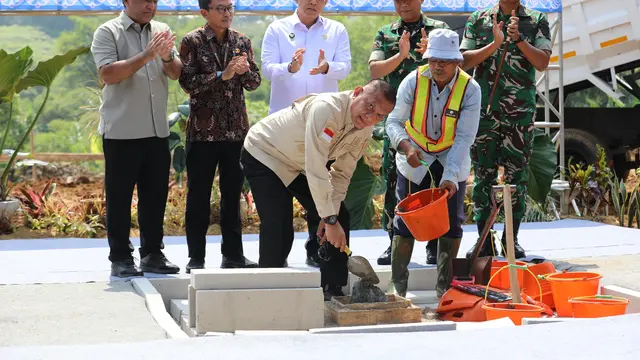 Wamenko Polkam Grondbreaking SPPG: Ini Investasi Jangka Panjang untuk Generasi Sehat dan Kuat - News berita69.org