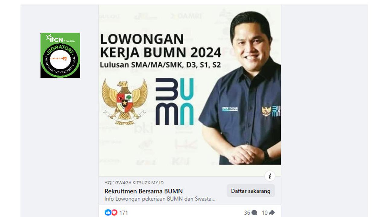 Waspada Hoaks Lowongan Kerja Lulusan SMA, Simak Daftarnya