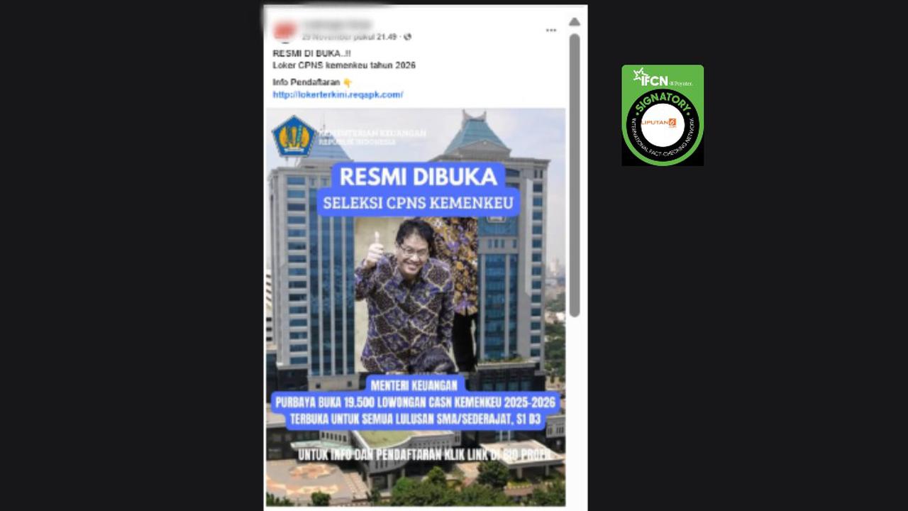 Waspada Hoaks Pendaftaran CPNS untuk 2026, Kenali Modus dan Cara Menghindarinya