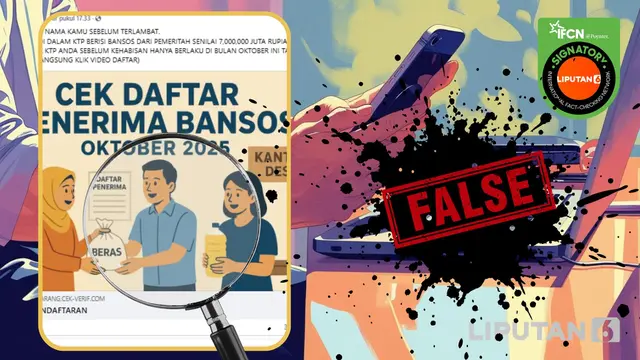 Waspada Hoaks Program Bantuan Periode Oktober, dari BSU sampai Pemutihan Pinjol - Cek Fakta berita69.org