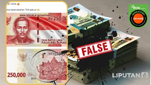 Waspada Kumpulan Hoaks Uang Rupiah Baru Beredar, Simak Daftarnya - Cek Fakta berita69.org