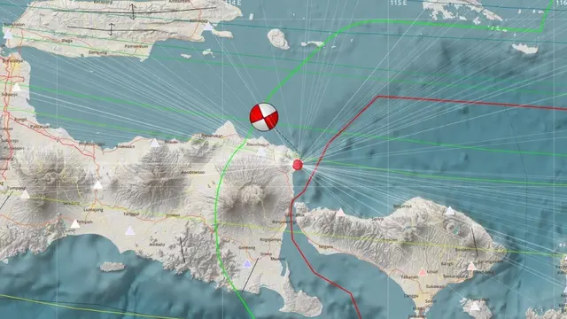 Wilayah Terdampak Gempa Banyuwangi 25 September 2025, Masyarakat Diimbau Waspadai Hoaks - Cek Fakta berita69.org